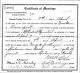Marriage Certificate