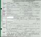 Joseph Douglas Trollinger Death Certificate