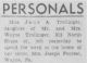 Personals Personals