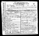 Daniel Burton May Death certificate