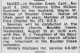 Funeral Notice