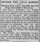 Mother And Child Burned