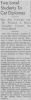 Two Local Students To Get Diplomas Two Local Students To Get Diplomas