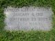 Headstone for Kathleen Albright Jeffreys