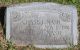 Chase Nash and Mabel Nash gravestone